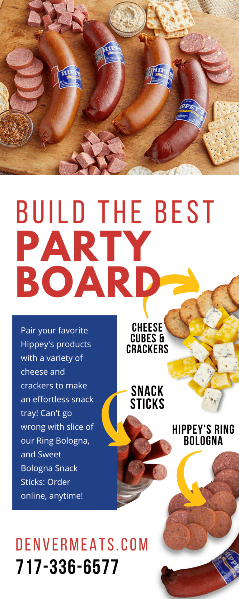 Build The Best Party Board! Denver Meat Co.