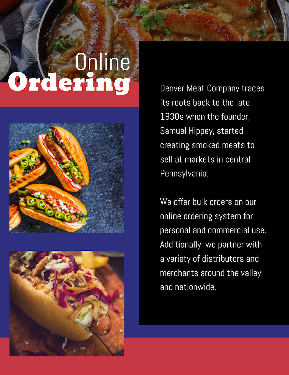 You are currently viewing Online Ordering