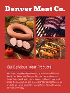 Read more about the article Our Delicious Meat Products!